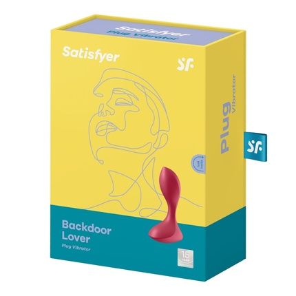Satisfyer, Anal Vibrator, Anal Plug, Backdoor Lover', 11 Cm, Waterproof Ipx7