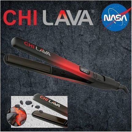 Chi Lava Volcanic Ceramic Hair Straightener White