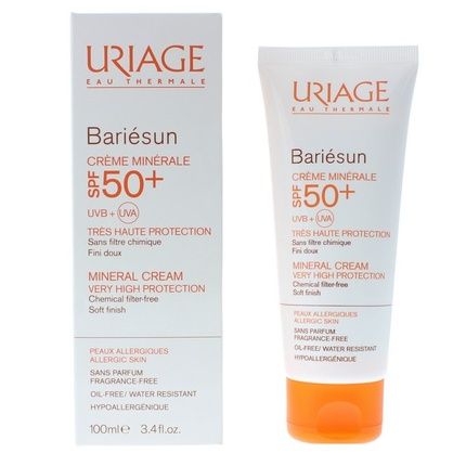 Uriage Barisun Mineral Cream Spf 50 Very High Protection 100Ml - Image 4