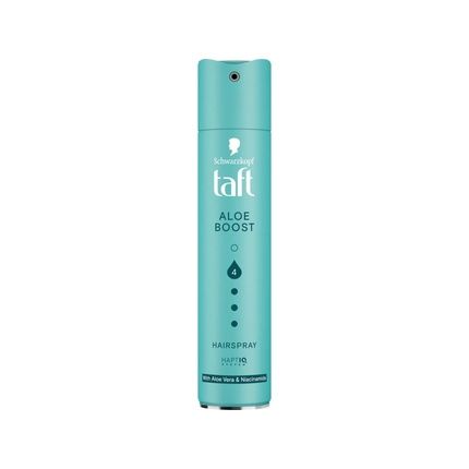 Taft Hair Spray Aloe Boost Hl 4 250Ml - Strong Hold Hair Spray