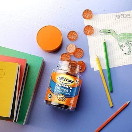 Haliborange Omega-3 And Multivitamins Orange Flavour Softies 30 - Image 3