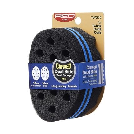 Red By Kiss Dual Sided Twist Sponge Mini Curved Hair Brush