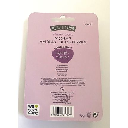 The Fruit Company Lip Balm 10G