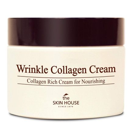 The Skin House Wrinkle Collagen Cream 50Ml 1.69 Fl.Oz. Nourishing And Moisturizing Cream Anti-Aging Collagen And Deep Moisture