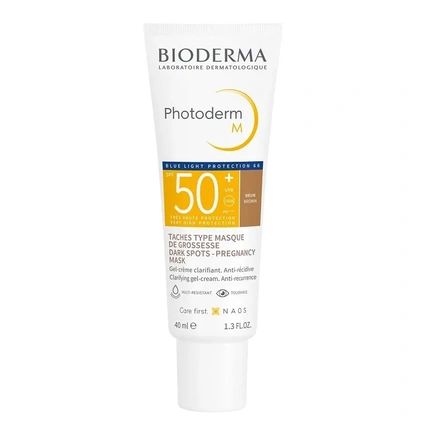 Bioderma Photoderm M Gelcream Colour Brown Spf 50 40Ml High Protection Sunscreen
