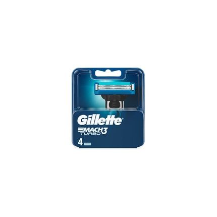 Gillette Mach3 Turbo Refill 4 Units