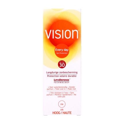 Vision Every Day Sun Protection Spf 30 Sunscreen For Long-Lasting Protection Water Resistant 100Ml