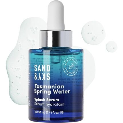 Sand & Sky Tasmanian Spring Water Splash Serum Hyaluronic Acid Serum For Face 30Ml