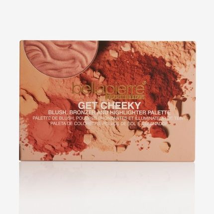 Bellapierre Get Cheeky Face Palette 6 All-Powder Shades For Blush And Bronze