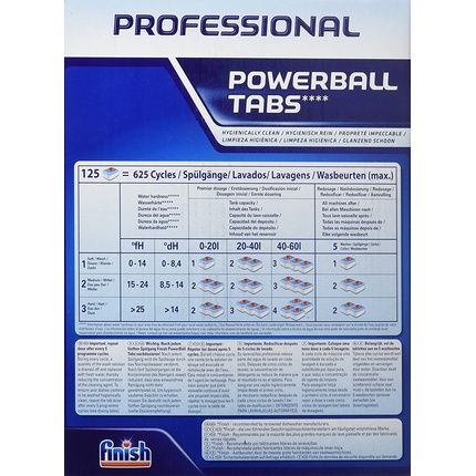 Finish Classic Regular Dishwasher Tablets - 125 Tablets 125 Cm Pack Of 1 - Image 3