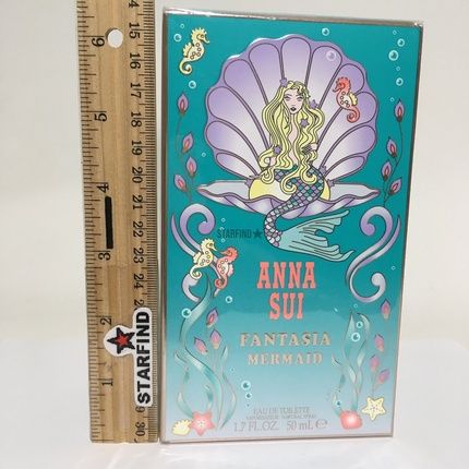 Anna Sui Fantasia Mermaid Eau De Toilette Perfume Spray 1.7Fl Oz 50Ml New See