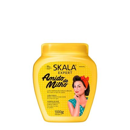 Skala 2 In 1 Corn Starch Conditioner Cream 1000Ml