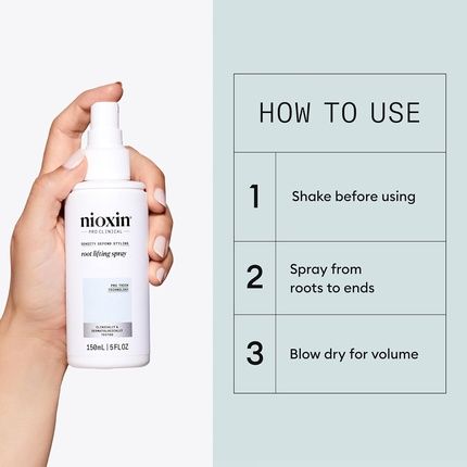 Nioxin Density Defend Styling Root Lifting Hair Thickening Spray - Image 3