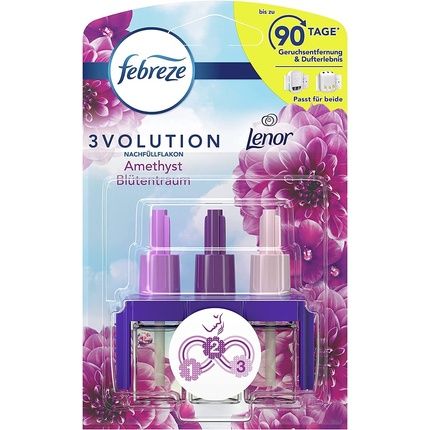 Febreze 3Volution Amethyst Blossom Dream Fragrance Plug Refill 20Ml, 3
