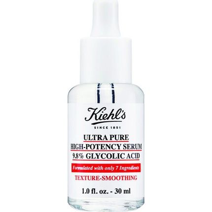 Kiehl'S Ultra Pure 98 Glycolic Acid Skin Serum Highpotency Serum 30 Ml