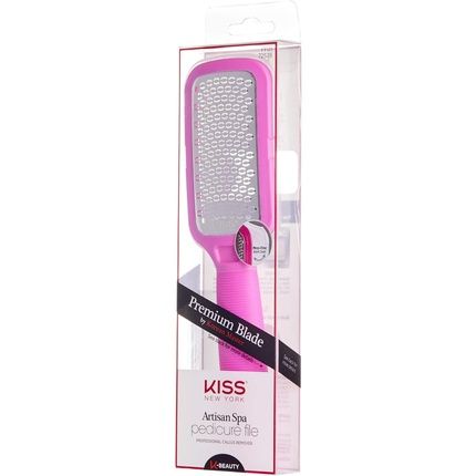 Kiss Professional Callus Remover Artisan Spa Pedicure File Premium Blade Ff01 Pink
