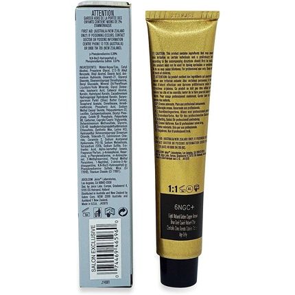 Joico Vero K-Pak Hair Color 6Ngc+ With Age Defy 74Ml