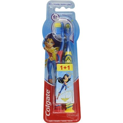 Colgate Oral Care Kids Toothbrush Ages 6+ Assorted Model - Pack Of 2