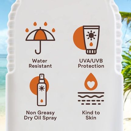Malibu Sun Spf 50 Non-Greasy Dry Oil Spray For Tanning High Protection Water Resistant 100Ml - Image 3