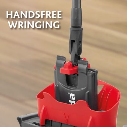 Vileda Supermocio Revolution 133493 System With Base Plate Bucket And Wringer With Microfiber Cloth - Image 3