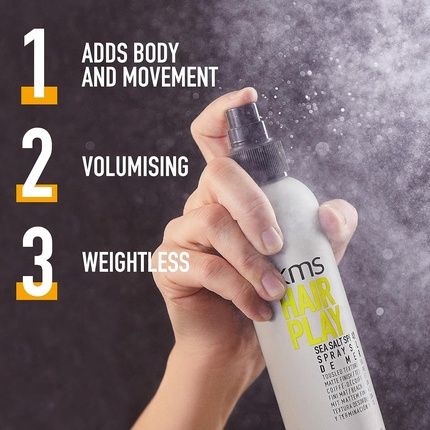 Kms Hairplay Sea Salt Spray Unscented 200Ml - Image 3