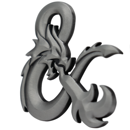 Dungeons & Dragons Limited Edition Metal Ampersand Shape Medallion