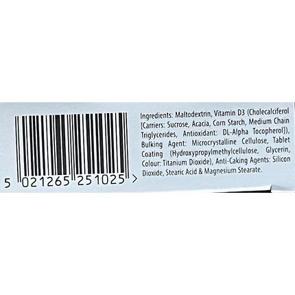 Vitabiotics Ultra Vitamin D 3000Iu Super Strength Tablets 96 Pack - Image 3