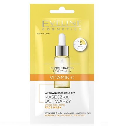 Eveline Derma Expert Face Mask Vitamin C 8Ml