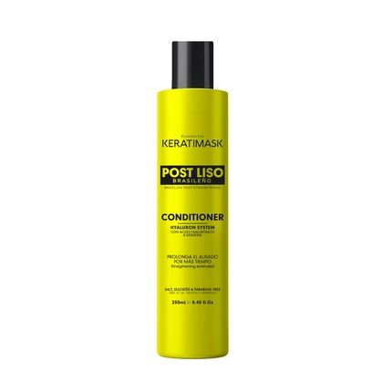 Placenta Life Keratimask Brazilian Straightening Post Kit Shampoo Conditioner Heat Protector - Image 3