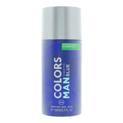 Colors De Benetton Blue By Benetton Deodorant Spray 5 Oz
