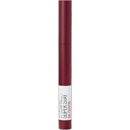 Maybelline Superstay Matte Ink Crayon Longlasting Dark Red Lipstick With Precision Applicator 1 Count