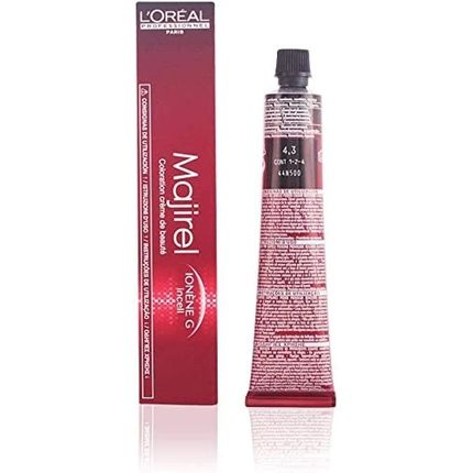 Loreal Majirel Hair Dye Colour Dark Copper Mahogany Blonde 6.45 50Ml.
