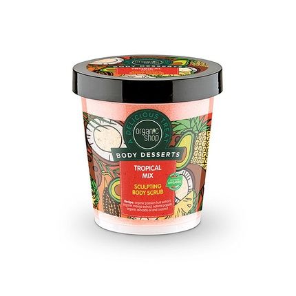 Organic Shop Tropical Mix Sculpting Body Scrub 450Ml