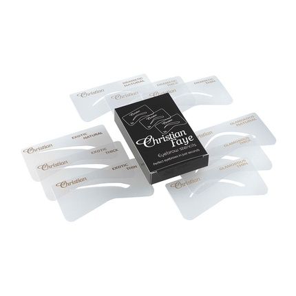 Christian Faye Eyebrow Stencil Set