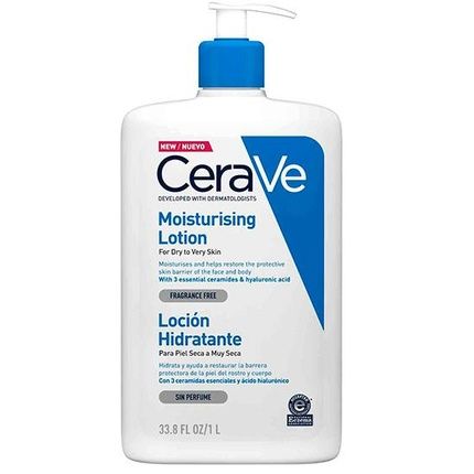 Cerave Moisturising Lotion 1000 Ml Ideal For Dry To Very Dry Skin Fragrancefree