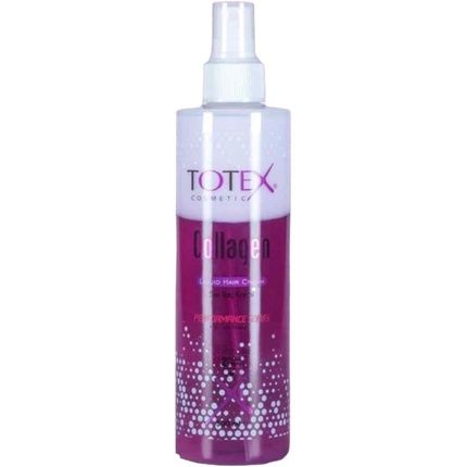 Totex Collagen Hair Conditioner Spray Leave-In 2 Phase Conditioning Liquid Hair Cream Detangler & Smooth 300Ml