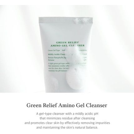 Dr. Althea Green Relief Amino Gel Cleanser - Lightweight Hydrating Gel