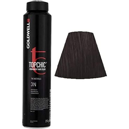Goldwell Topchic The Naturals Permanent Hair Color 3N 250Ml