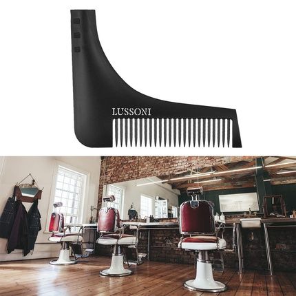 T4B Lussoni Bc 600 Barber Comb For Cutting And Styling Beard - Plastic - Image 3