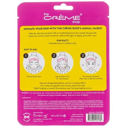 Be Smooth, Skin! Panda Rojo Wrinkle Reducing Mask With Retinol - Image 3