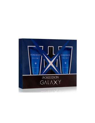 Poseidon Instituto Espaol Poseidon Galaxy Eau De Toilette Set With After Shave And Bath Gel