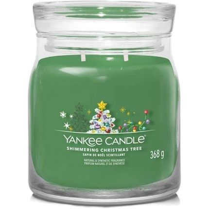 Yankee Candle Shimmering Christmas Tree Medium Jar