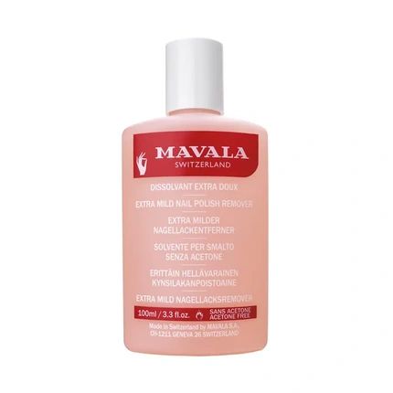 Mavala Extra Soft Pink Remover 100Ml Gentle Nail Polish Remover