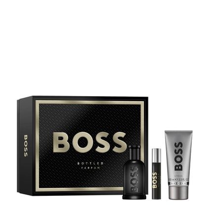 Hugo Boss No6 Bottled Parfum Gift Set 100Ml Parfum 10Ml Parfum And 100Ml Shower Gel