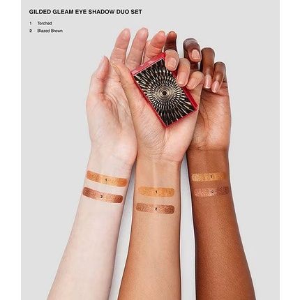 Bobbi Brown Gilded Gleam Eyeshadow Eyeliner Mascara Set - Image 3