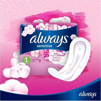 Always Ultra Sensitive Normal Sanitary Pads Size 1