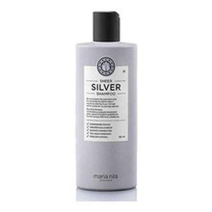 Maria Nila Sheer Silver Shampoo Neutralizes Yellow Tones In Hair