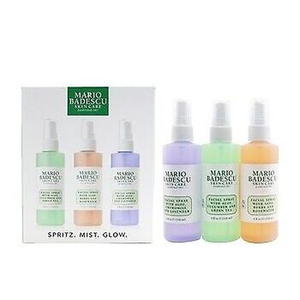 New Mario Badescu Spritz Mist Glow Set 4Oz Women'S Skincare