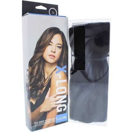 Hairdo Tru2Life Styleable Extensions 23 Inch Wavy Clip In Extension R2 Ebony/Black