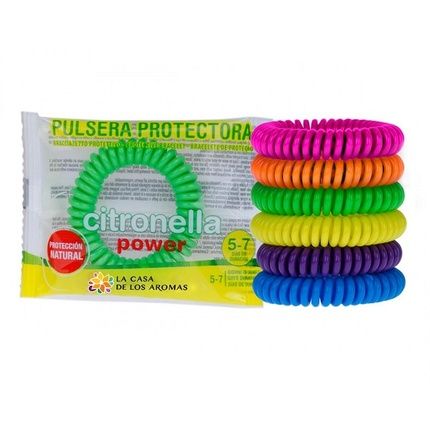 La Casa De Los Aromas Citronella Spiral Bracelet With Lemon Grass Scent